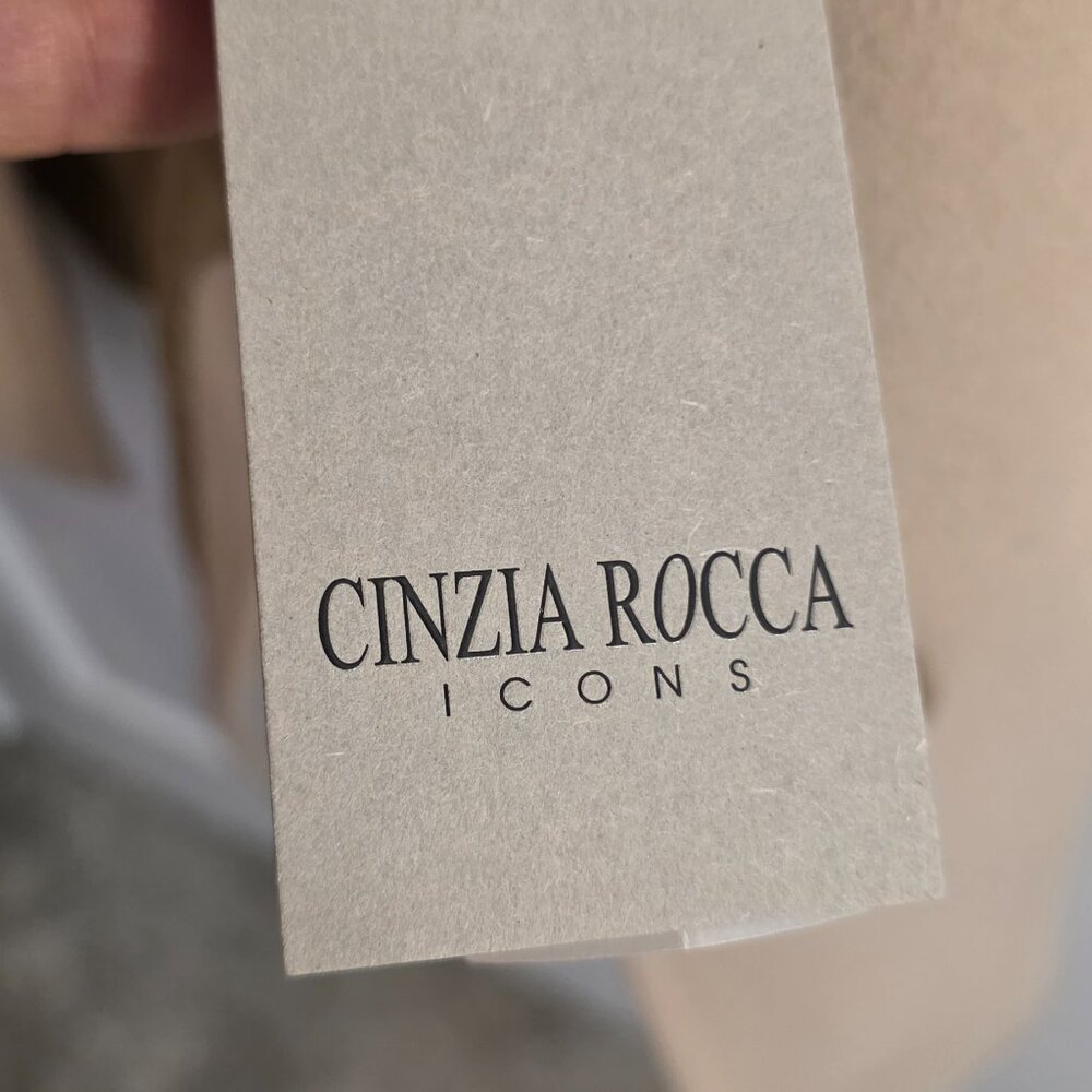 Cinzia Roca Alpaca Wool Coat Size 12 - Picture 4 of 10